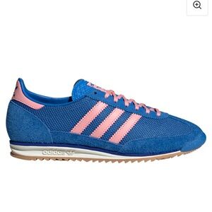 Adidas Women's SL-72 OG Blue and Pink Sneakers. NEVER WORN. size 8.5